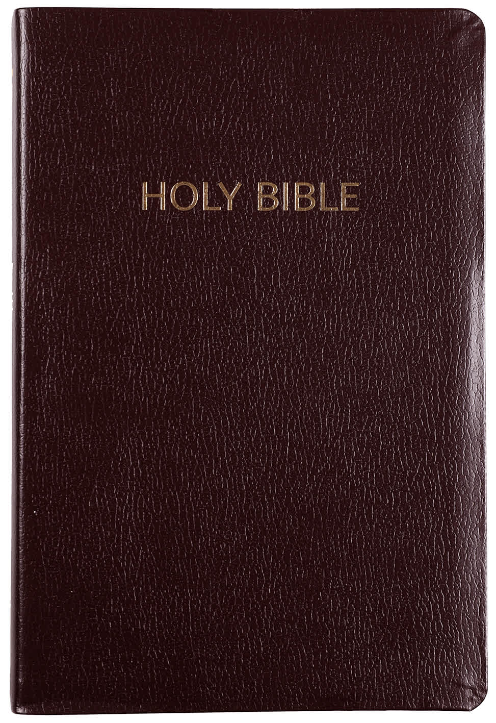 KJV Deluxe Gift Bible, Burgundy (Red Letter Edition)