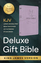 KJV Deluxe Gift Bible, Lilac Dove (Red Letter Edition)