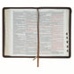 KJV Bible Deluxe Gift Edition, Amazing Grace, Two-tone with Zipper (Isa. 53:5)