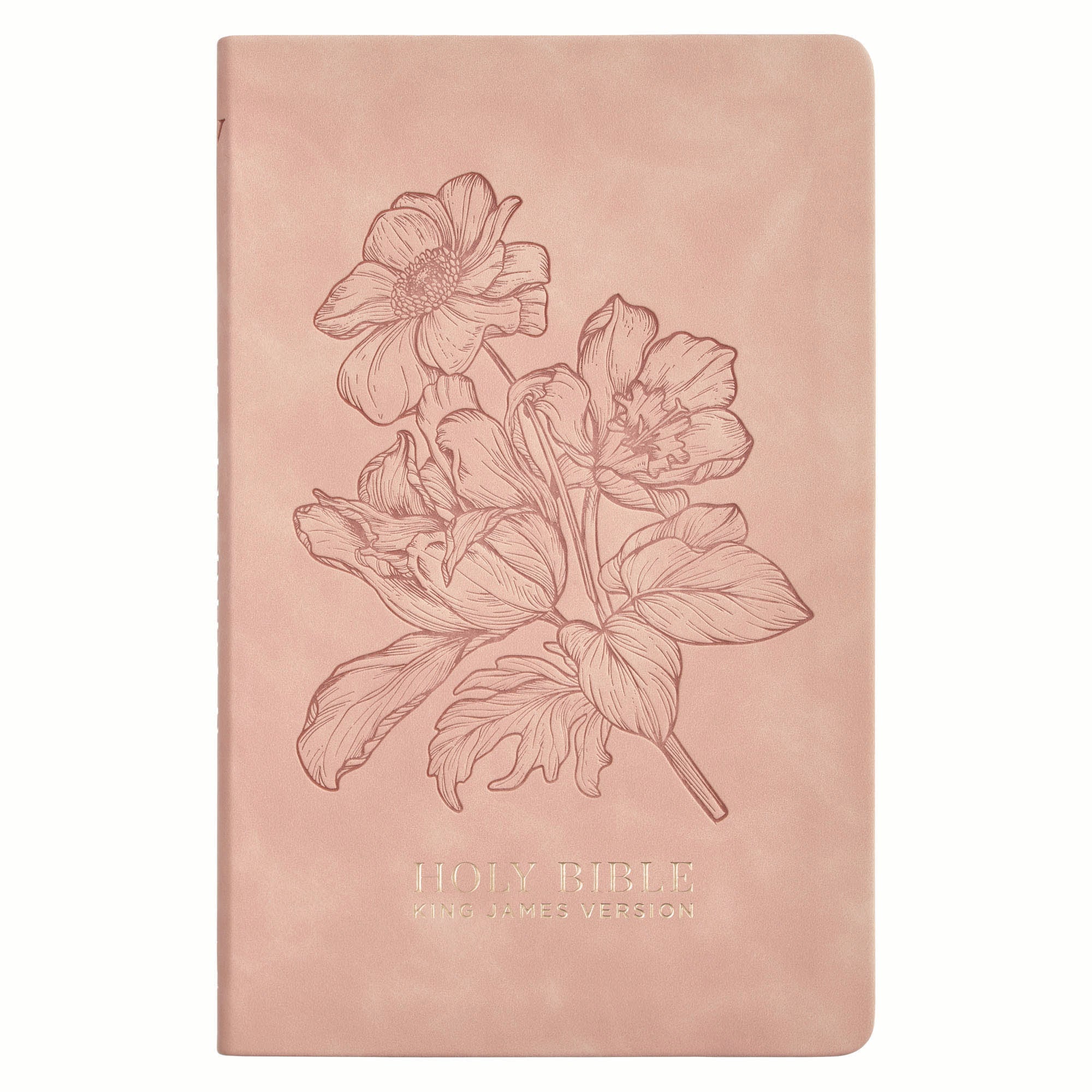 KJV Bible Gift Edition, Blush Pink