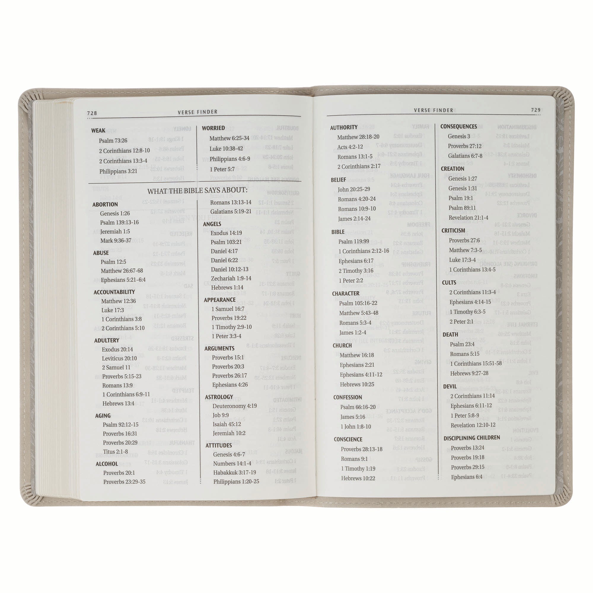KJV Bible Gift Edition, Taupe