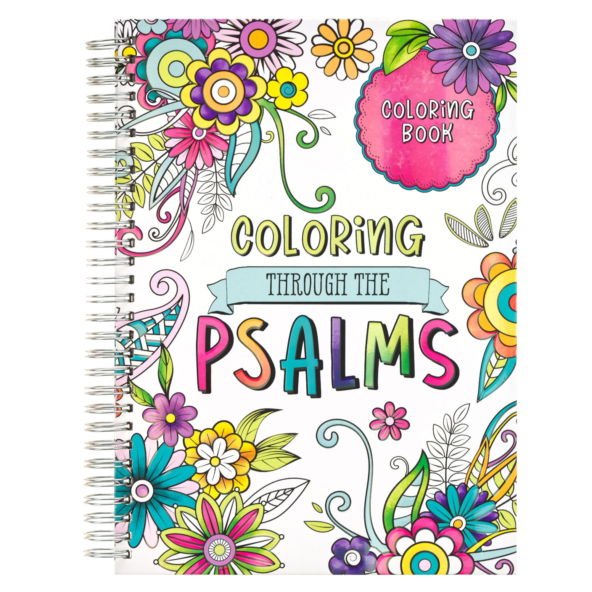 Coloring Book: Coloring Through the Psalms