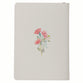 Classic Journal with Zipper: White Sweet Friendship Prov. 27:9
