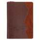 Classic Journal with Zipper: Brown Faith Mountains Matt. 17:20