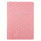 Journal with Zipper: Pink Be Still Ps. 46:10