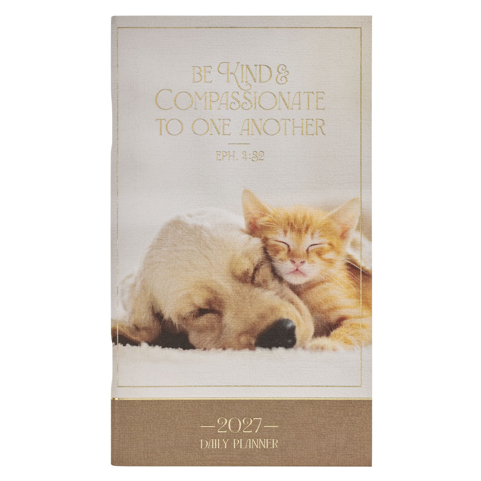 2027 24-Month Small Daily Diary/Planner: Be Kind & Compassionate to One Another