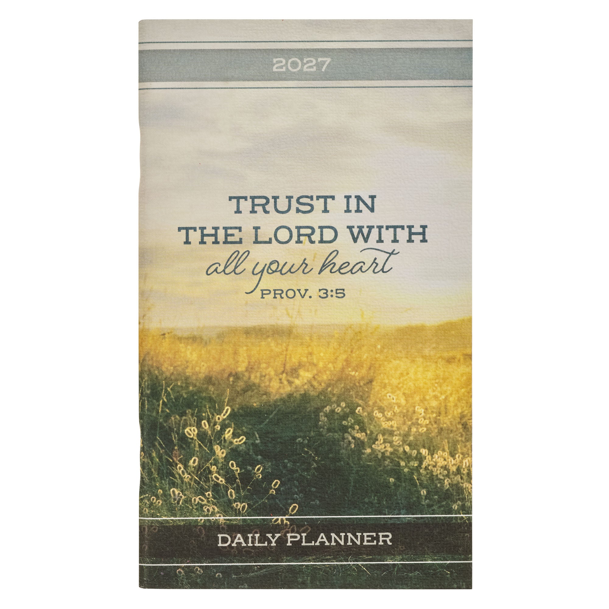 2027 24-Month Small Daily Diary/Planner: Trust in the Lord
