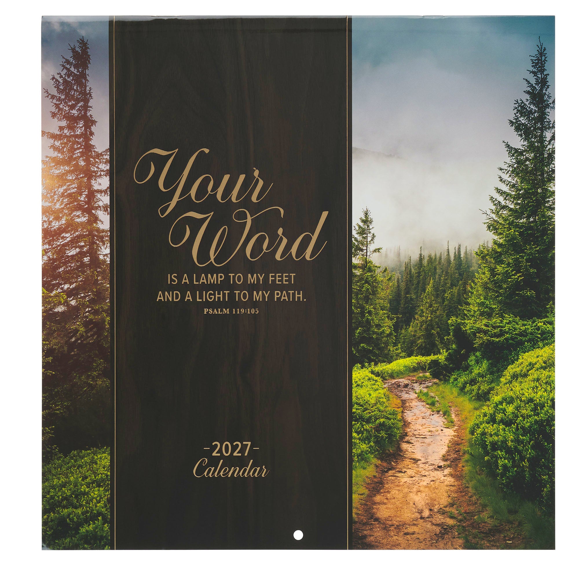 2027 Wall Calendar: Your Word is a Lamp to my Feet