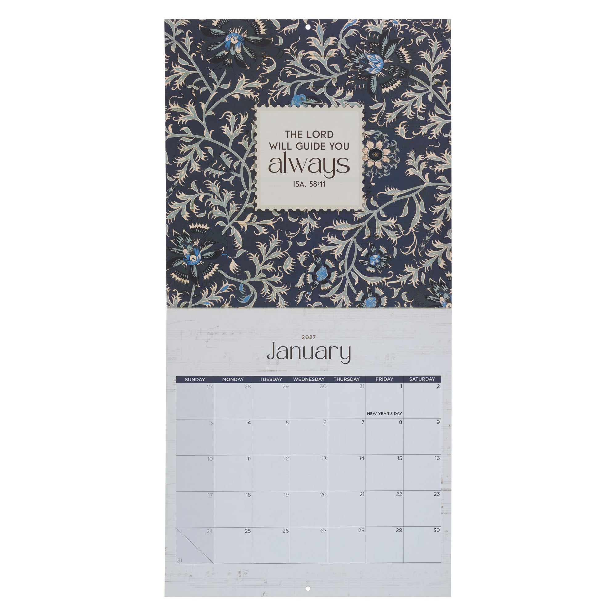 2027 Wall Calendar: Amazing Grace