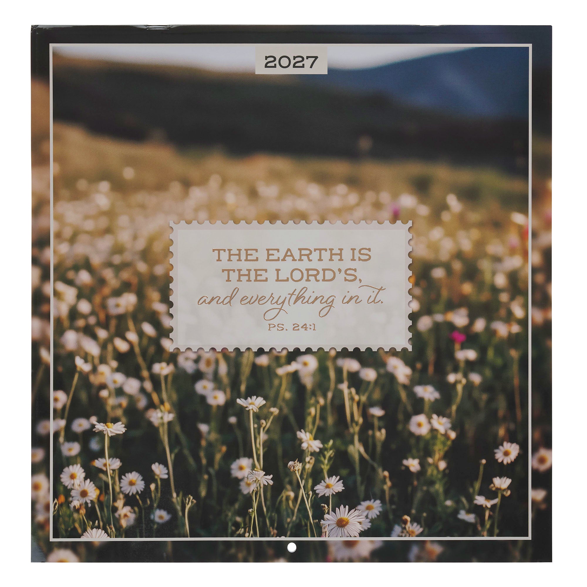 2027 Wall Calendar: The Earth is The Lord's