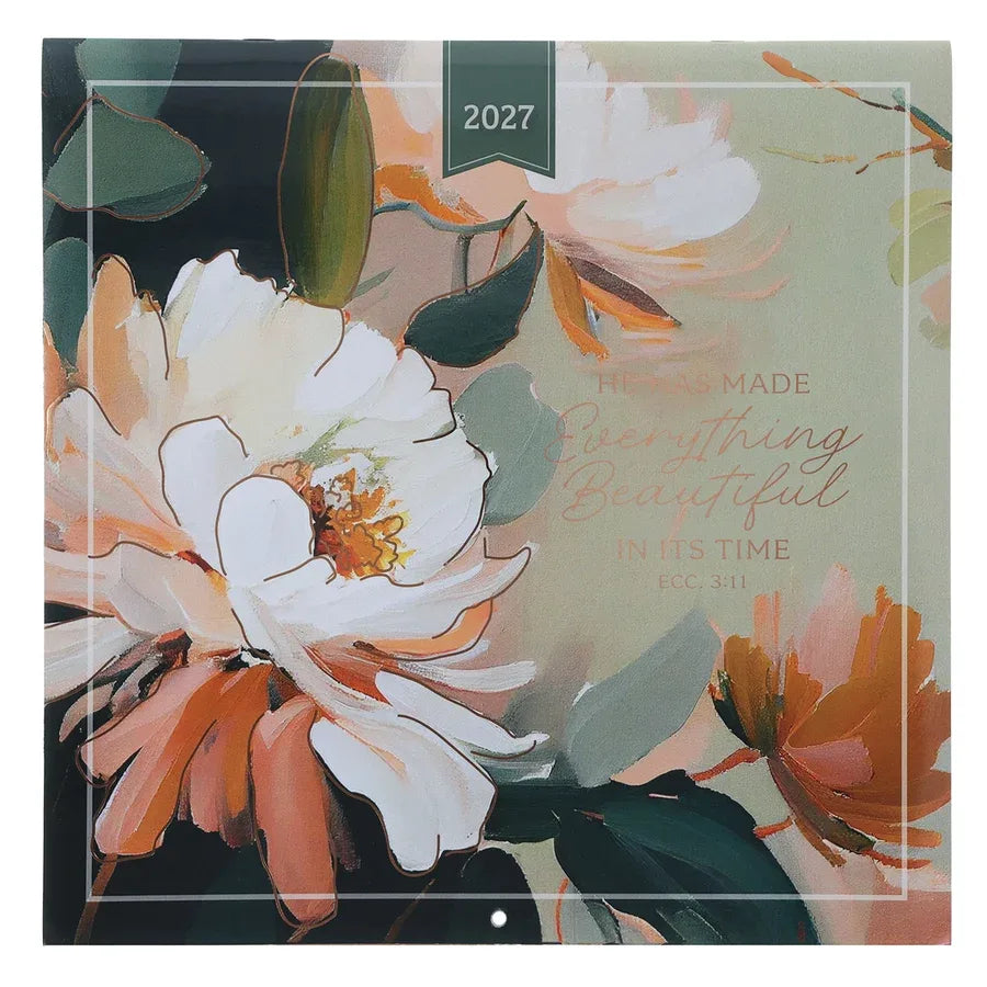 2027 Wall Calendar: He Has Made Everything Beautiful