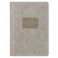 Journal with Zipper (Grace Taupe Wildflower Collection)