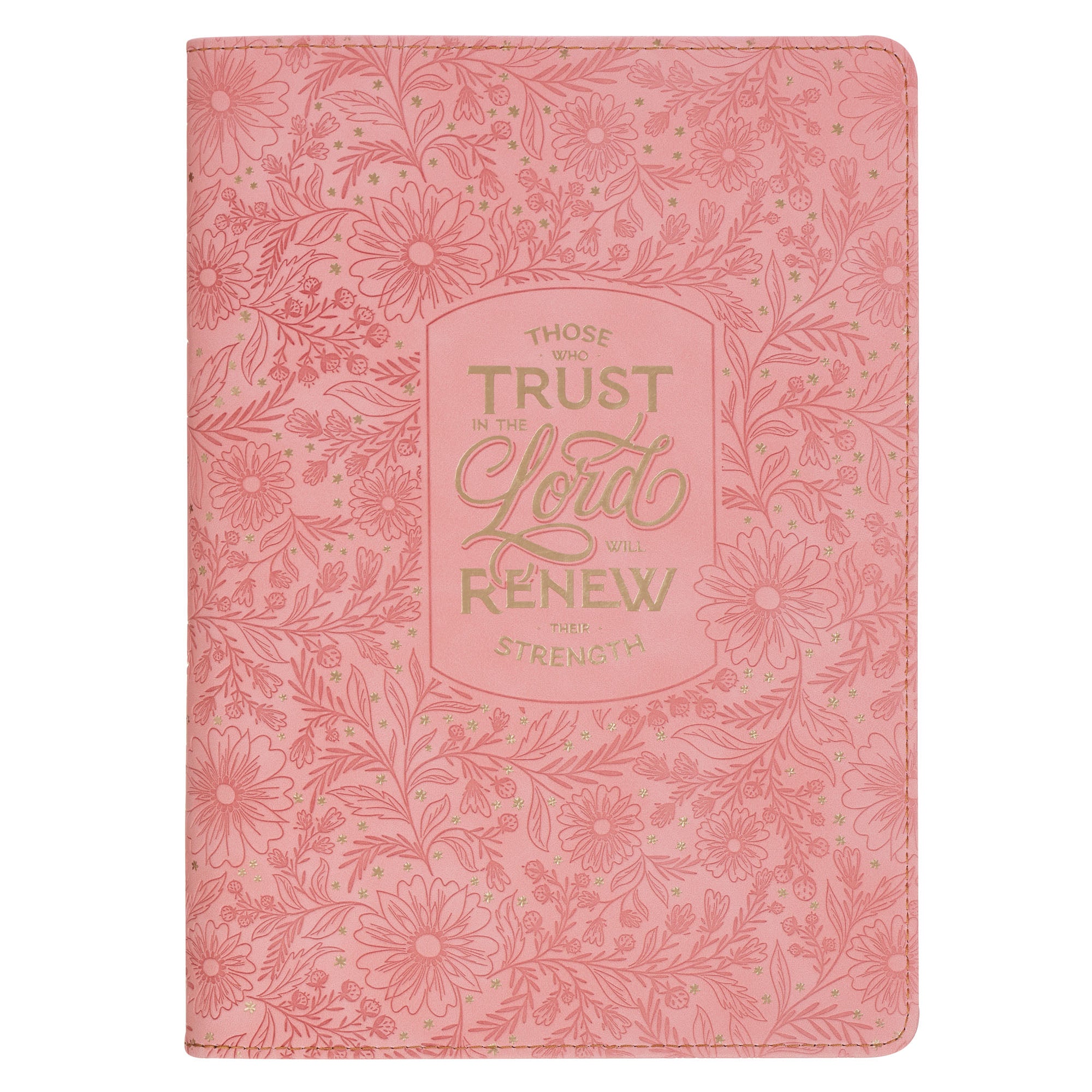 Journal with Zipper (Trust Coral Cascade Collection)