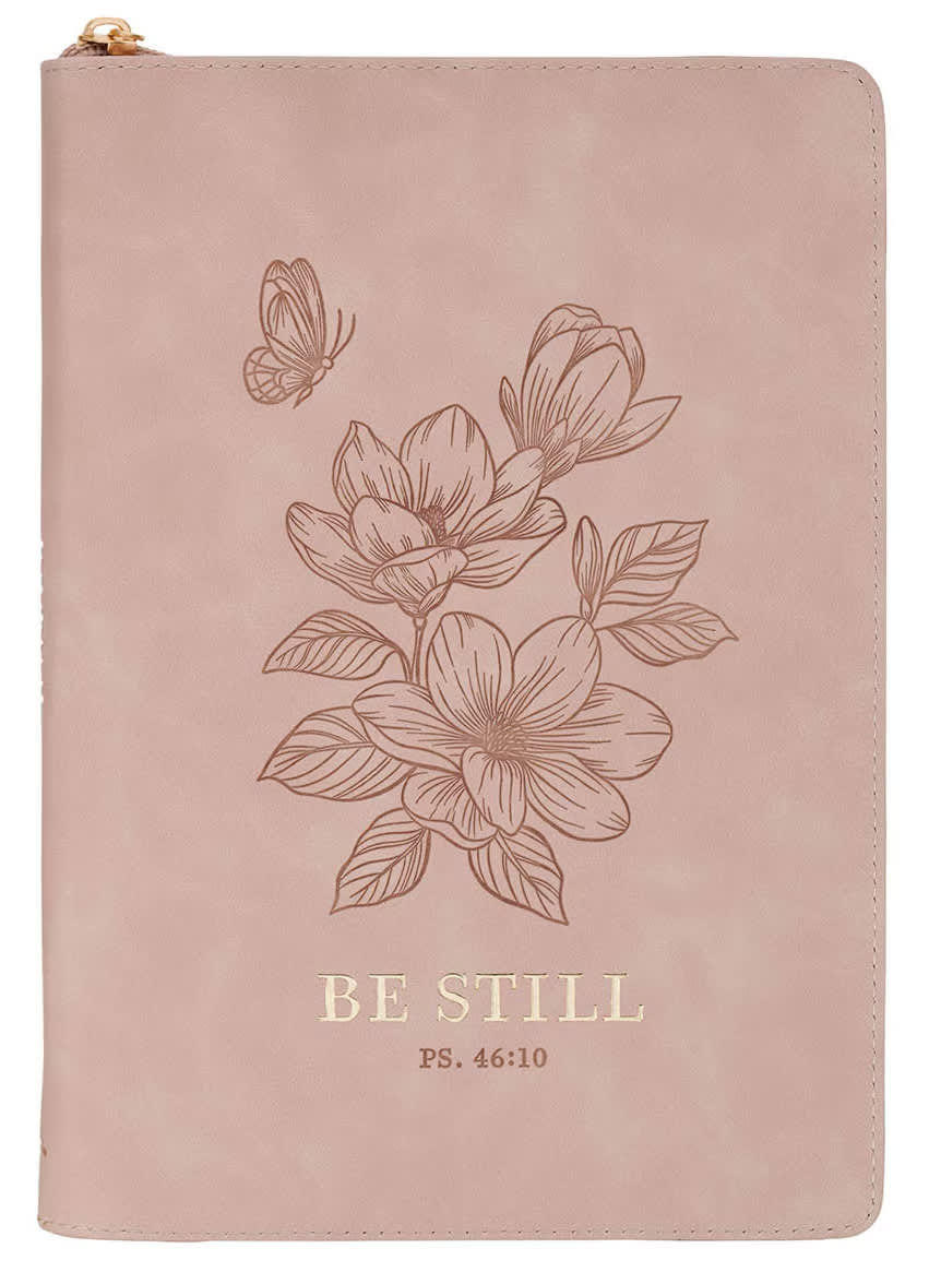 Journal with Zipper: Be Still, PS .46:10