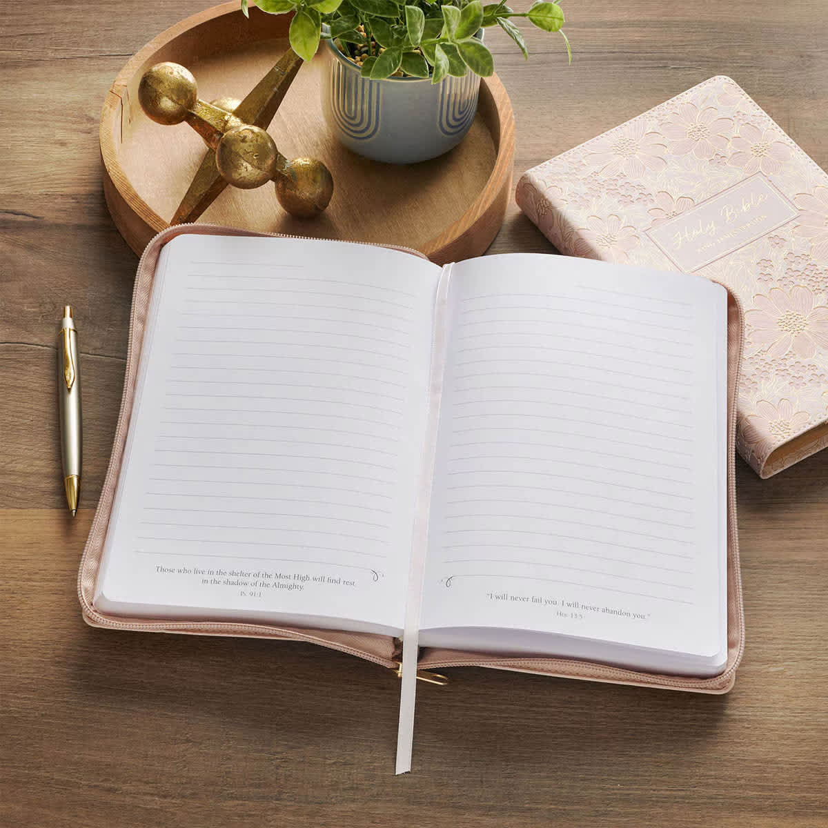 Journal with Zipper: Be Still, PS .46:10