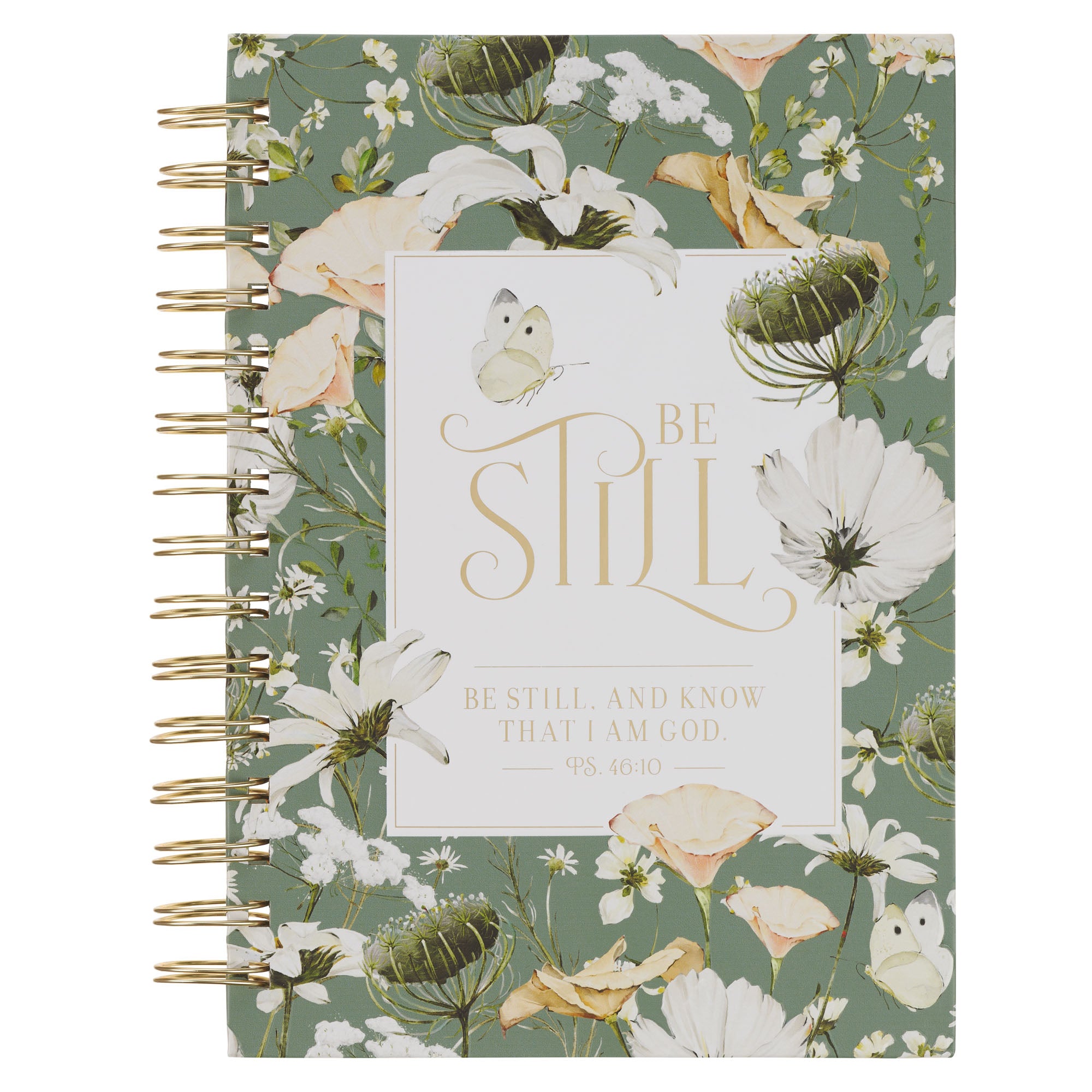 Journal: Butterfly, Be Still, Green