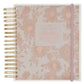 2027 18-Month Diary/Planner with Elastic Closure: Strength & Dignity, Floral (Includes Stickers)