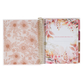 2027 18-Month Diary/Planner with Elastic Closure: Strength & Dignity, Floral (Includes Stickers)