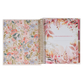2027 18-Month Diary/Planner with Elastic Closure: Pray More Worry Less, Floral (Includes Stickers)