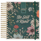 2027 18-Month Diary/Planner with Elastic Closure: Be Still & Know, Floral (Includes Stickers)
