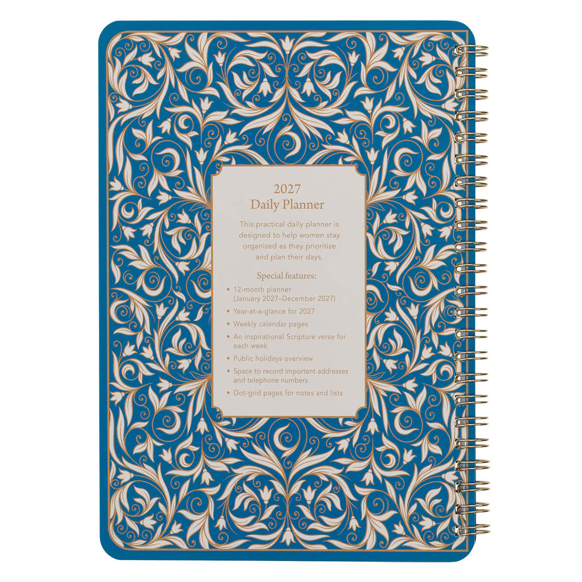 2027 Weekly Diary/Planner: Amazing Grace