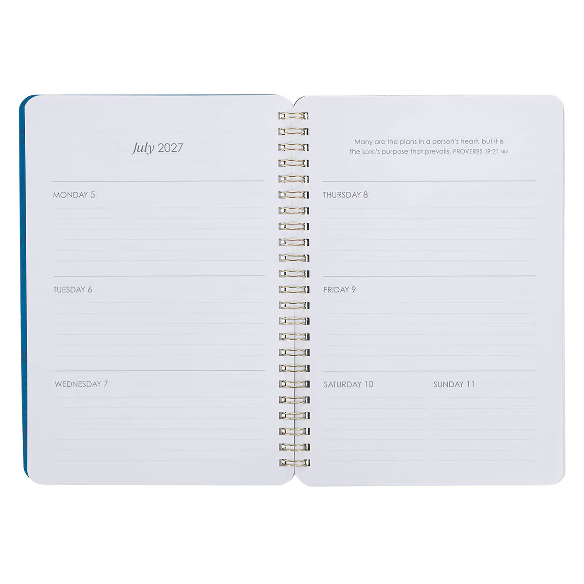 2027 Weekly Diary/Planner: Amazing Grace