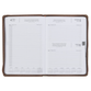 2027 12-Month Executive Diary/Planner, Zippered: I Can Do All Things Through Him