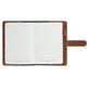 Journal Cover with Lined Insert and Magnetic Closure, Brown (Stand Firm Righteous Man Collection)