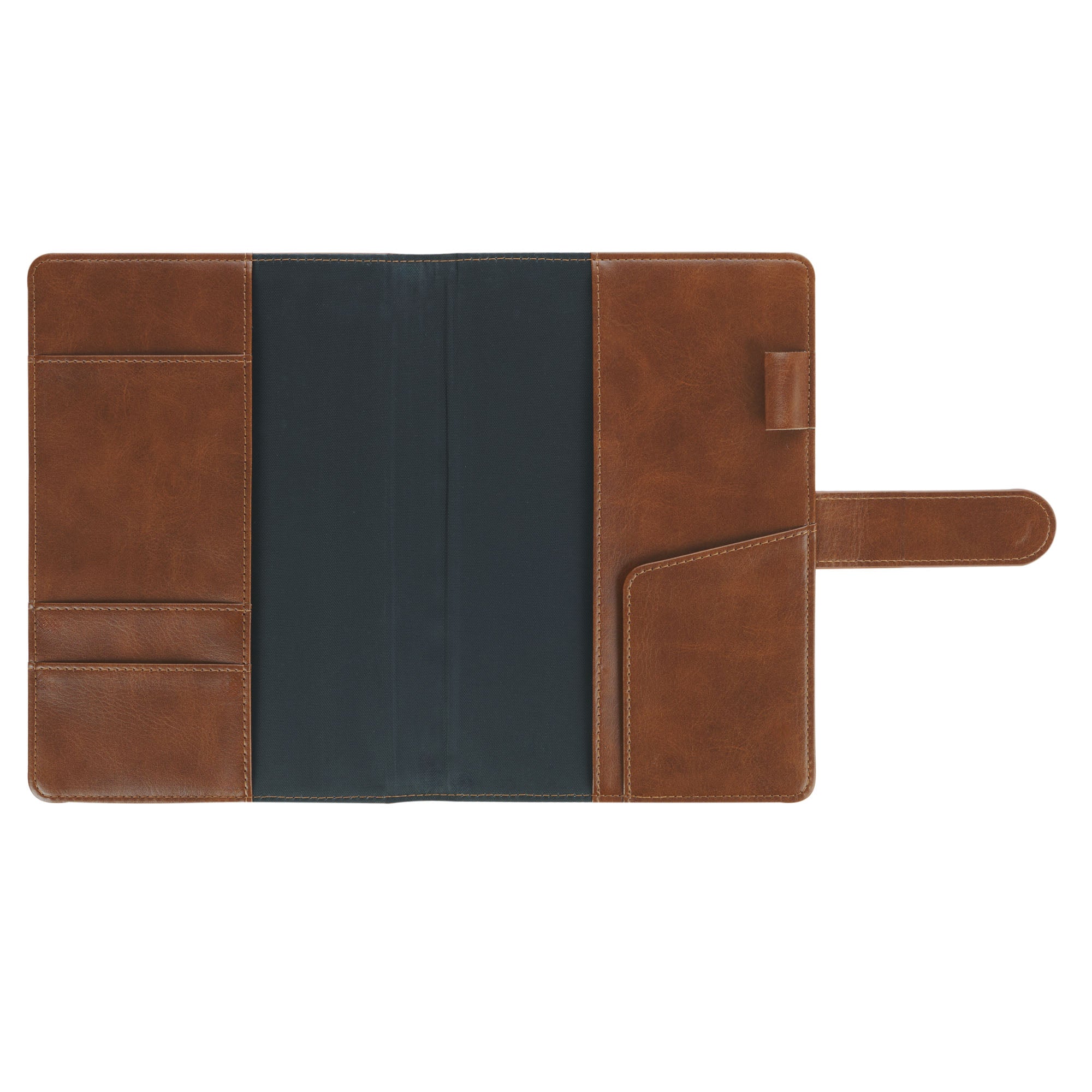 Journal Cover with Lined Insert and Magnetic Closure, Brown (Stand Firm Righteous Man Collection)