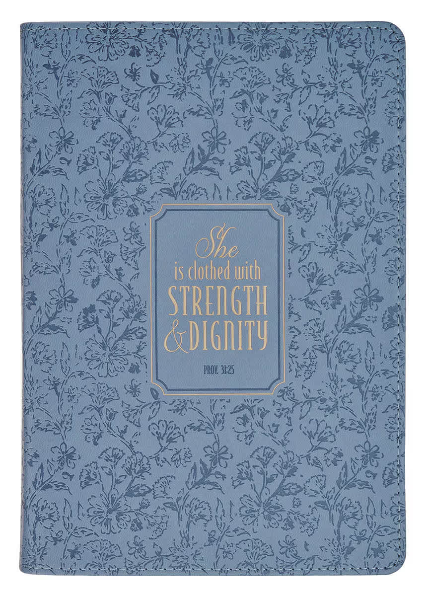 Journal: Classic Blue Strength And Dignity Prov. 31:25