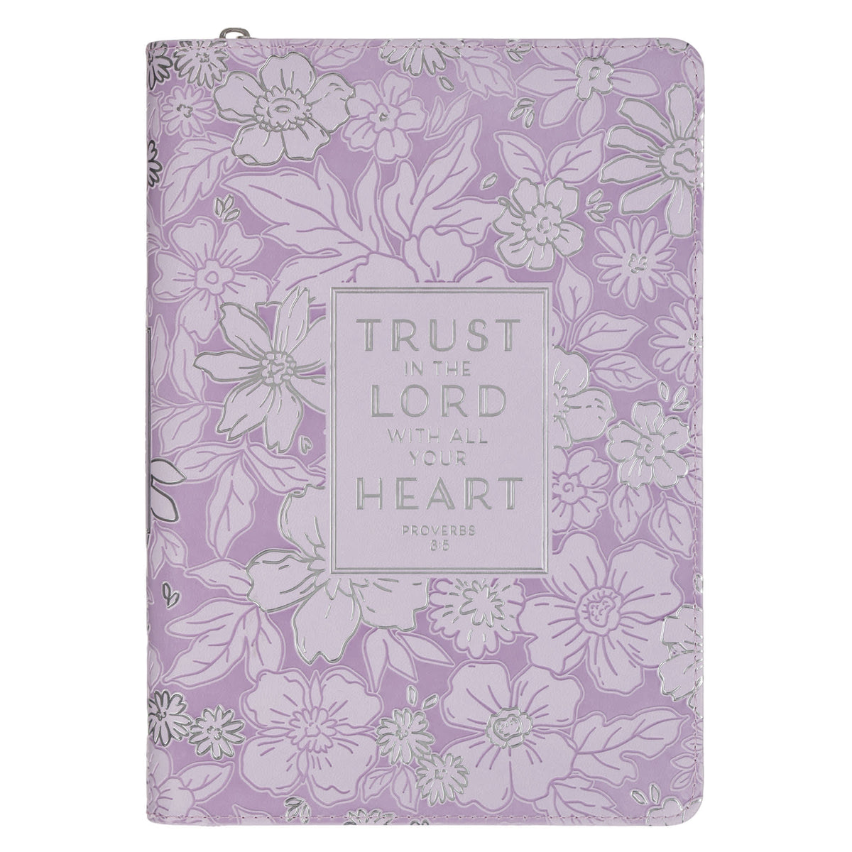 Journal: Classic Zip Purple Trust in the Lord Purple Prov. 3:5