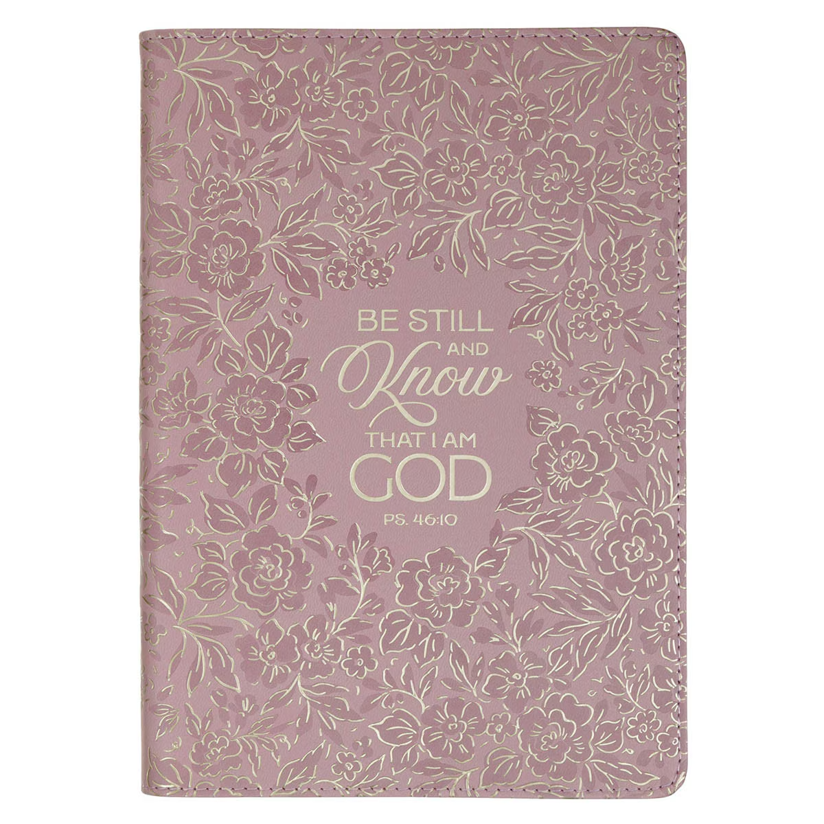 Journal: Slimline Purple Be Still and Know Ps. 46:10
