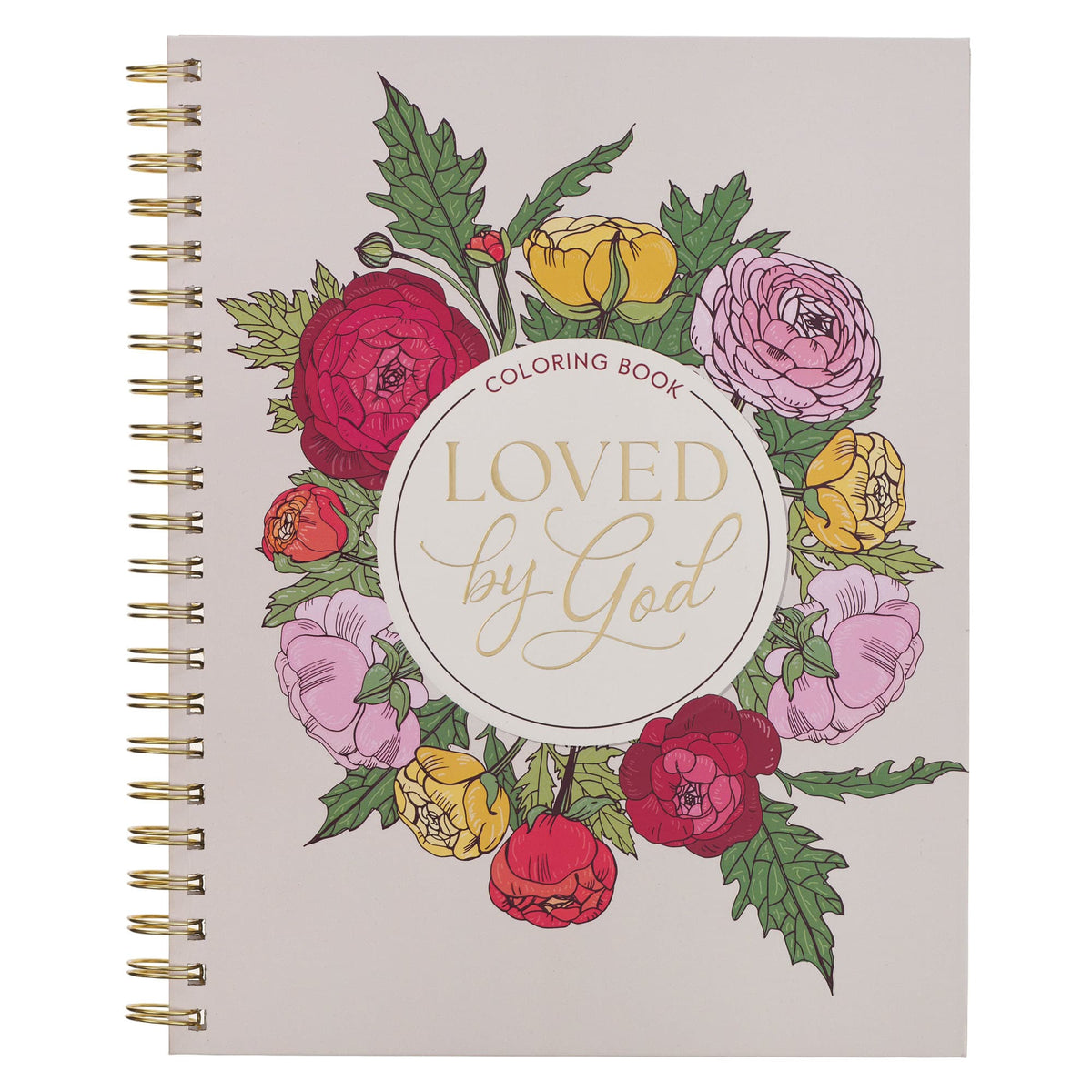 Coloring Book: Bloom With Grace