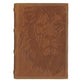 KJV Bible Compact Leather Brown Lion