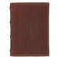 KJV Bible Pocket Leather Brown Cross