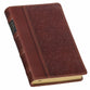 KJV Bible Deluxe Gift Leather Brown Floral