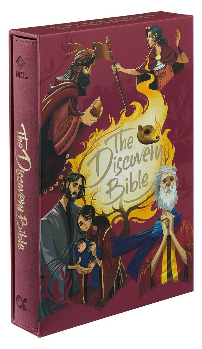 NLT Discovery Bible Purple