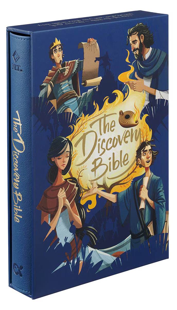 NLT Discovery Bible Navy