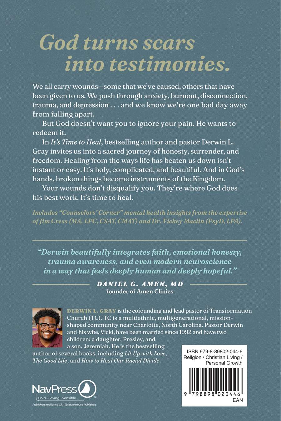It’s Time to Heal: Four God-Given Steps to Restore What Life Has Shattered