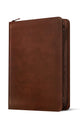 The Message Bible Deluxe Gift Zipper Large Print Rustic Brown